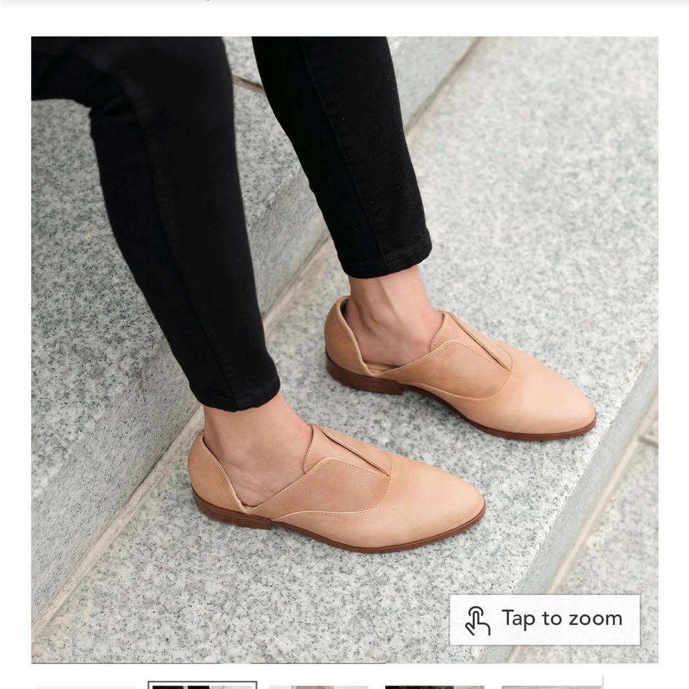 Nisolo Emma d'Orsay Oxford in Almond